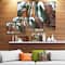 Designart - Three Large Sequoya Trees - African Landscape Canvas Art Print